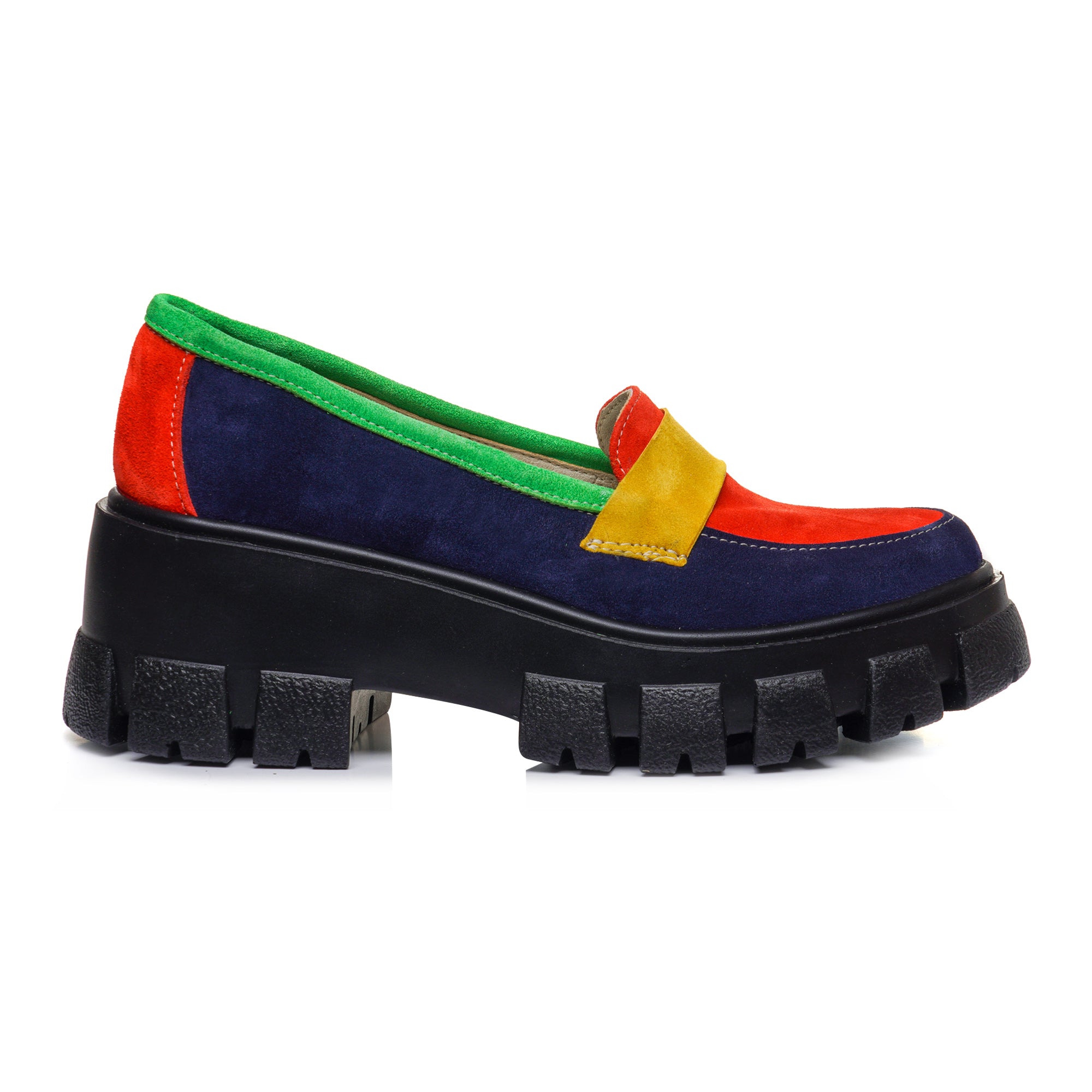Mocasini Dama Piele Intoarsa Color V69  - orice culoare