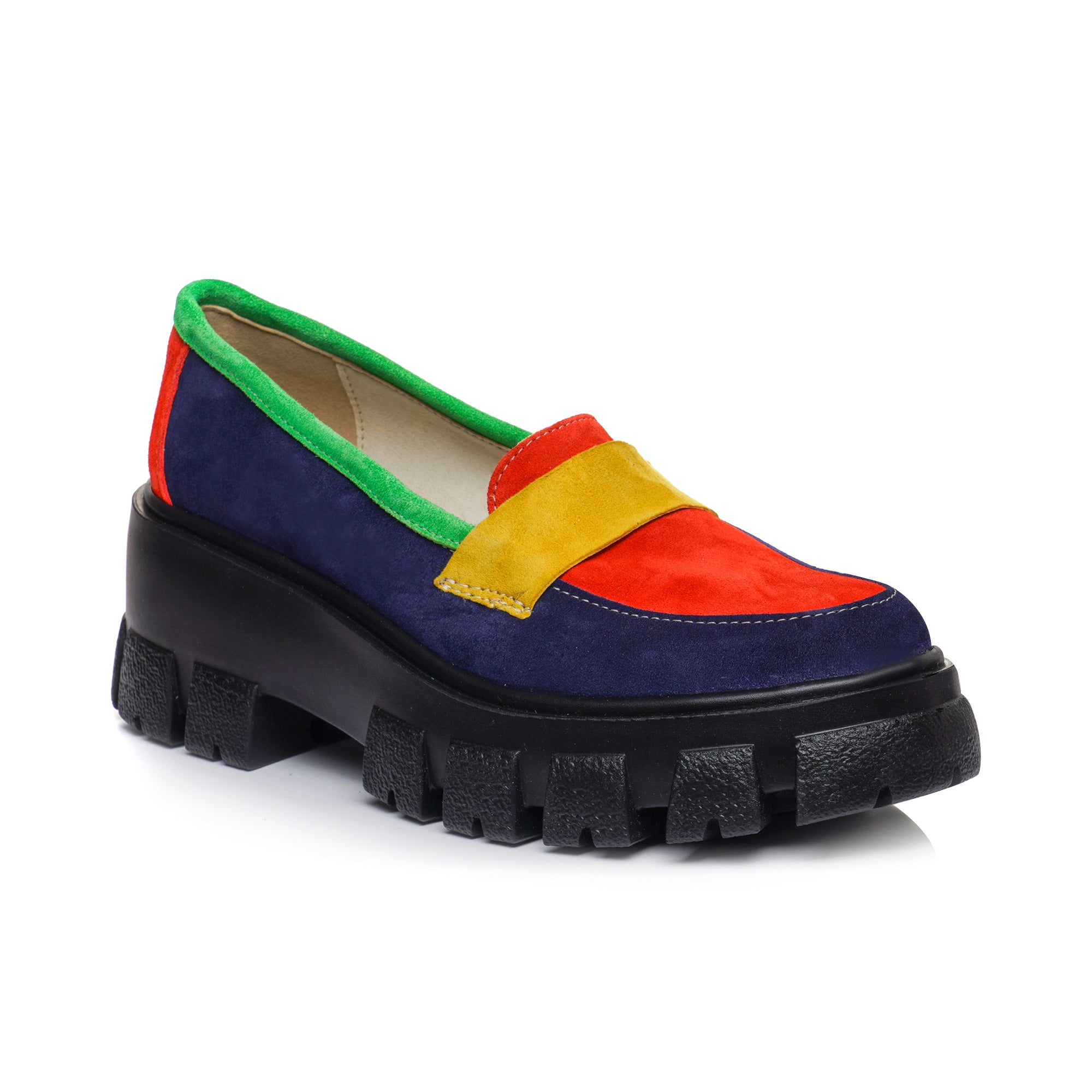 Mocasini Dama Piele Intoarsa Color V69  - orice culoare