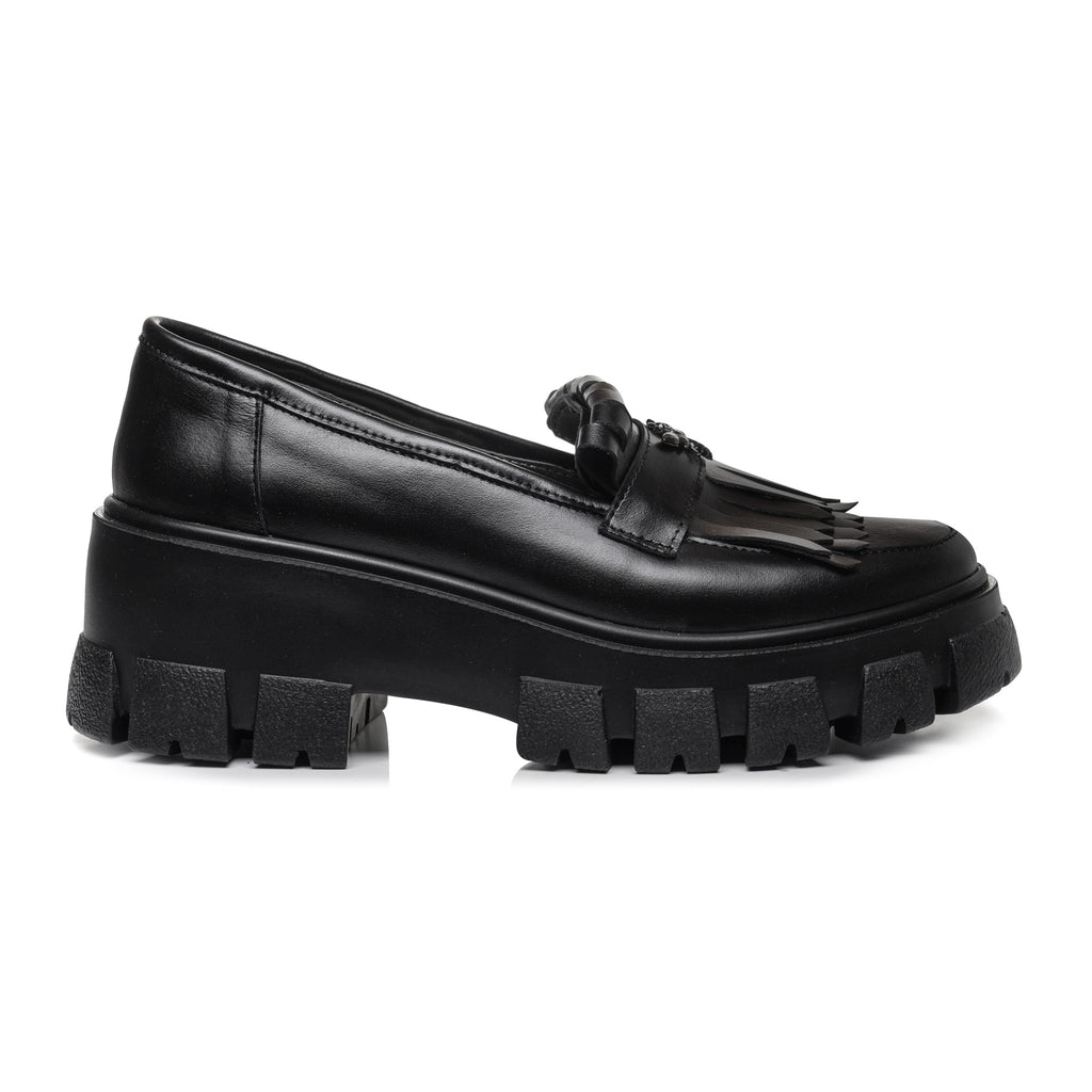 Mocasini Dama Piele Negru Color V68  - orice culoare