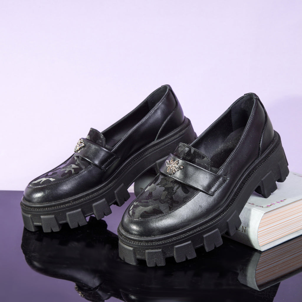 Mocasini Dama Talpa Inalta Brosa V67 -  orice culoare