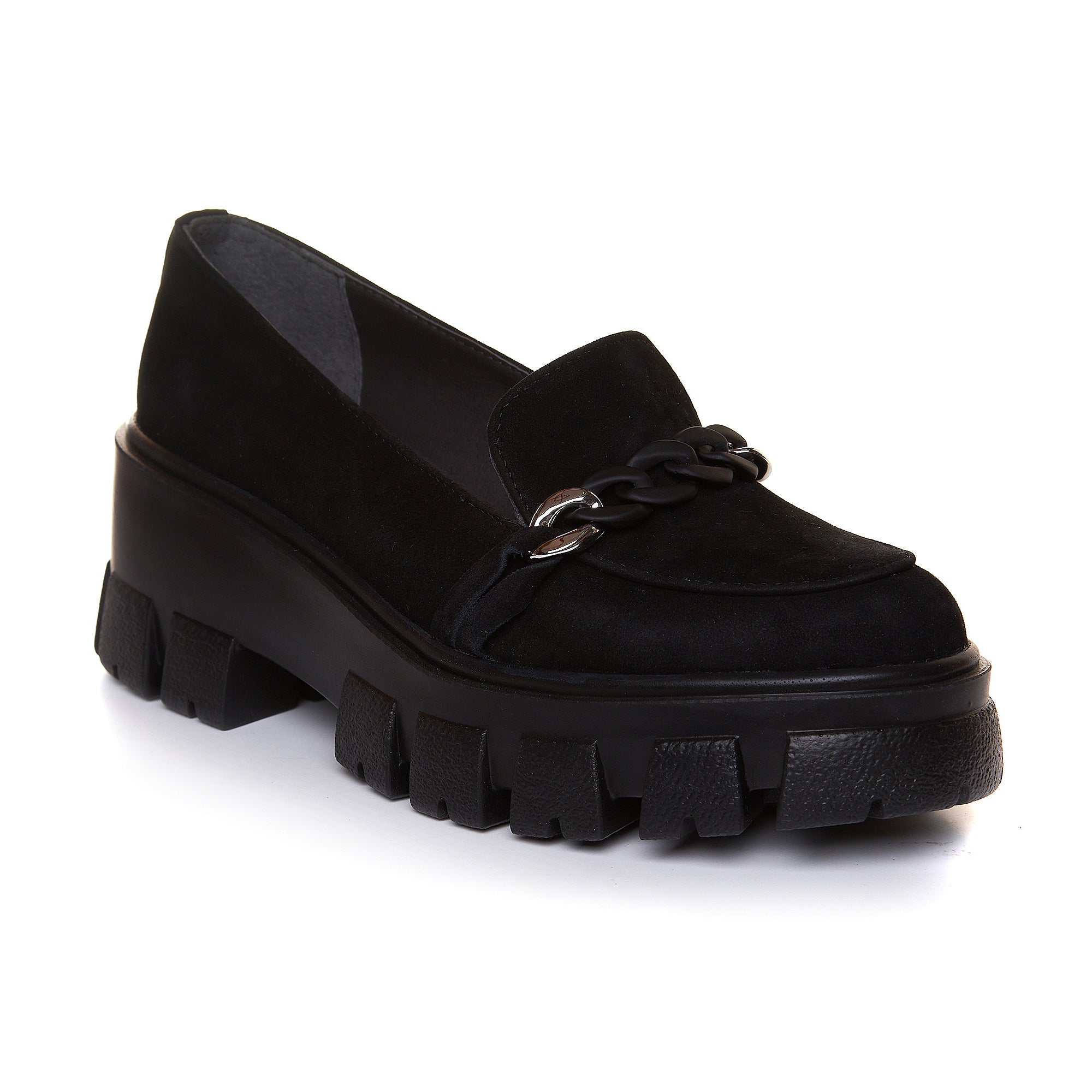 Mocasini Dama Talpa Inalta Piele Negru V64 -  orice culoare