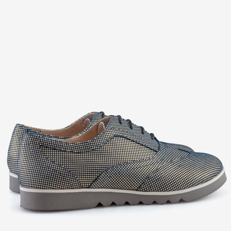 Pantofi Piele Oxford Bleumarin Bristol - Orice culoare