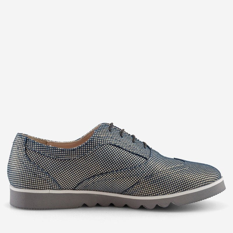Pantofi Piele Oxford Bleumarin Bristol - Orice culoare