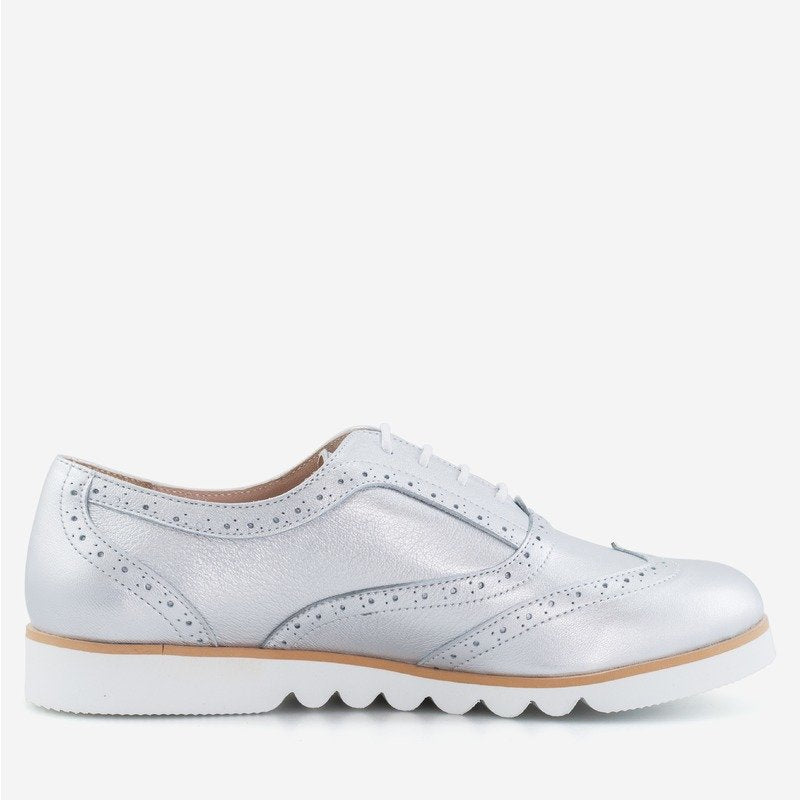 Pantofi Piele Oxford Auriu Bristol - pe stoc