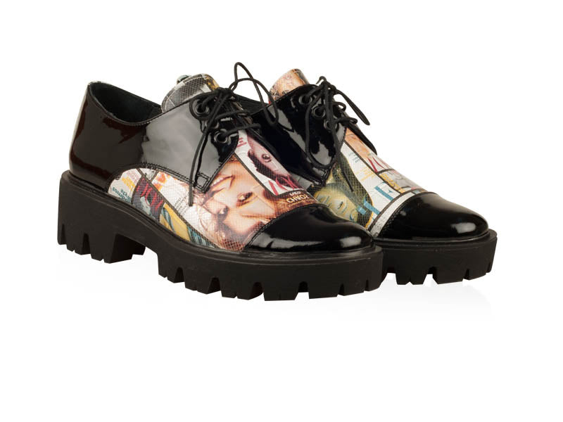 Pantofi Dama Oxford Star N12 - orice culoare
