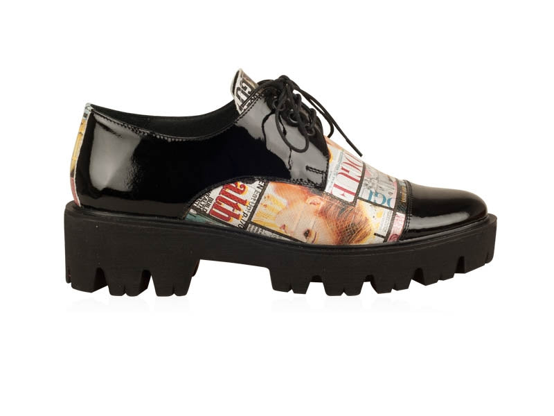 Pantofi Dama Oxford Star N12 - orice culoare