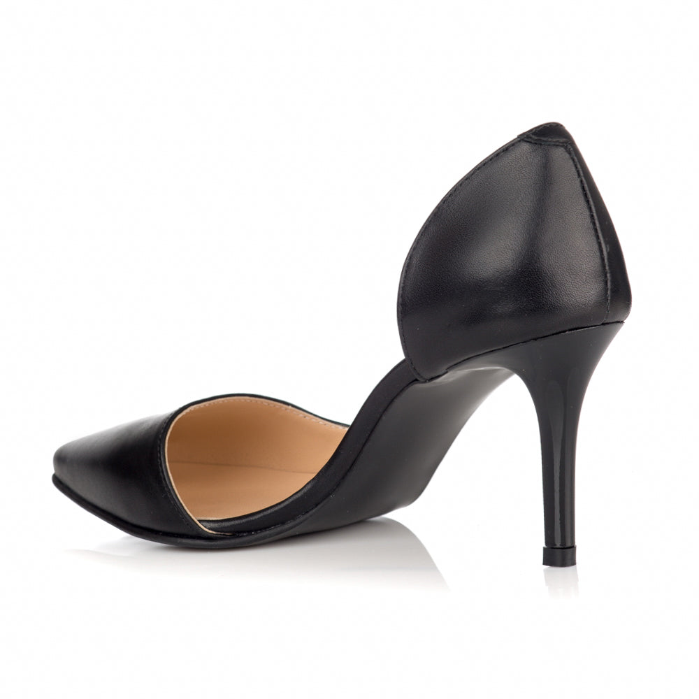 Pantofi Stiletto Piele Negru C39 - orice culoare