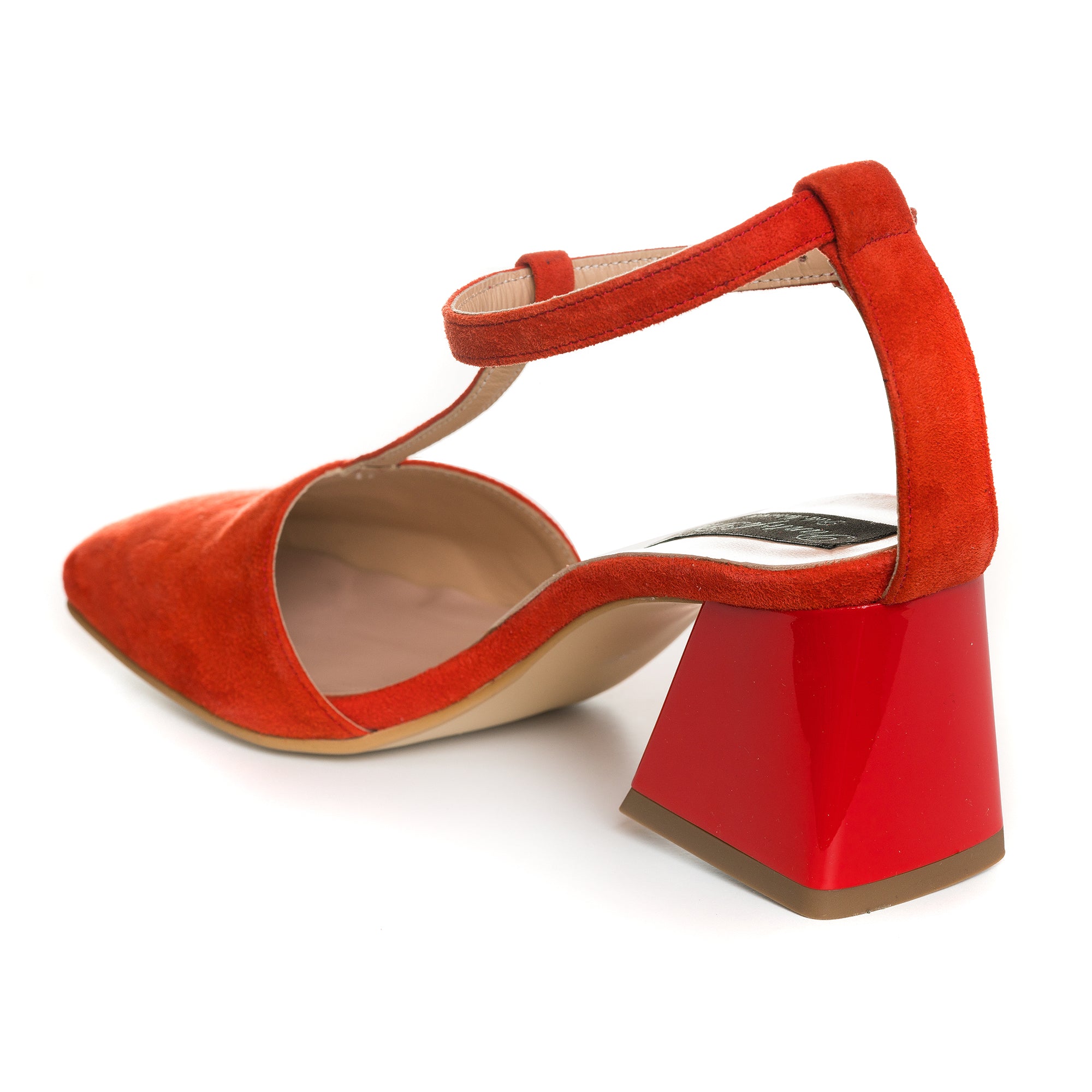 Pantofi Comod Piele Intoarsa Corai C58 - Orice Culoare