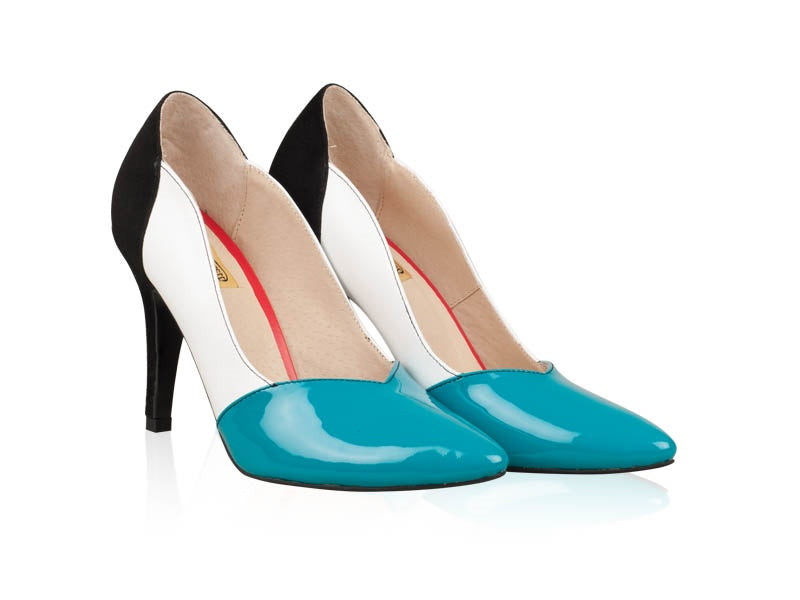 Pantofi Piele Stiletto Duffy - orice culoare