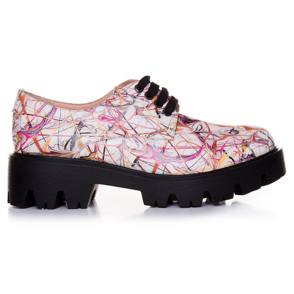 Pantofi Dama Piele Alb Debbie T2  - orice culoare