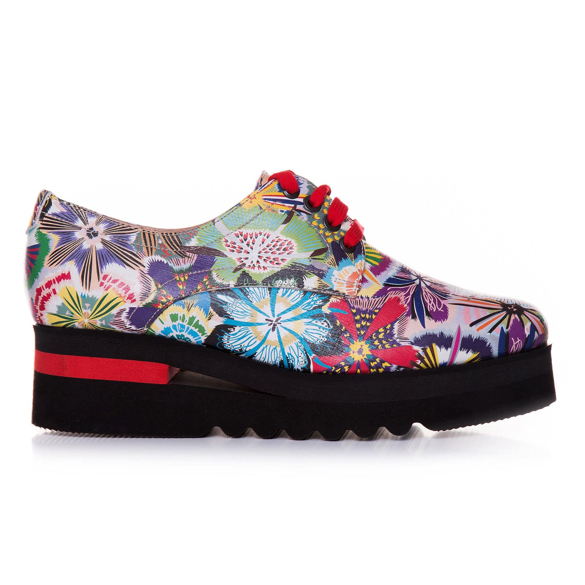 Pantofi Dama Piele Floral Clare T3  - orice culoare