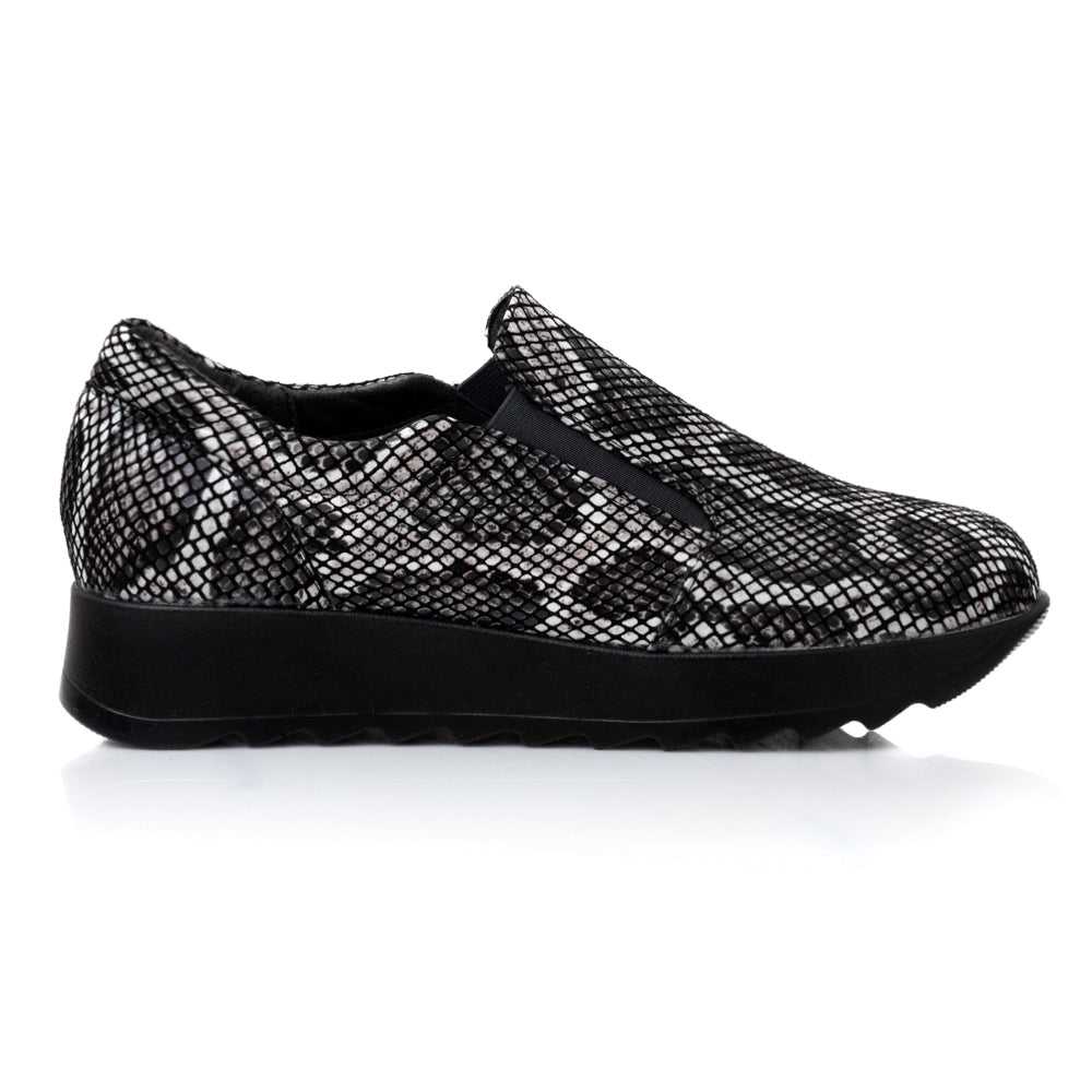 Pantofi Confort Piele Tip Sarpe V27 - orice culoare