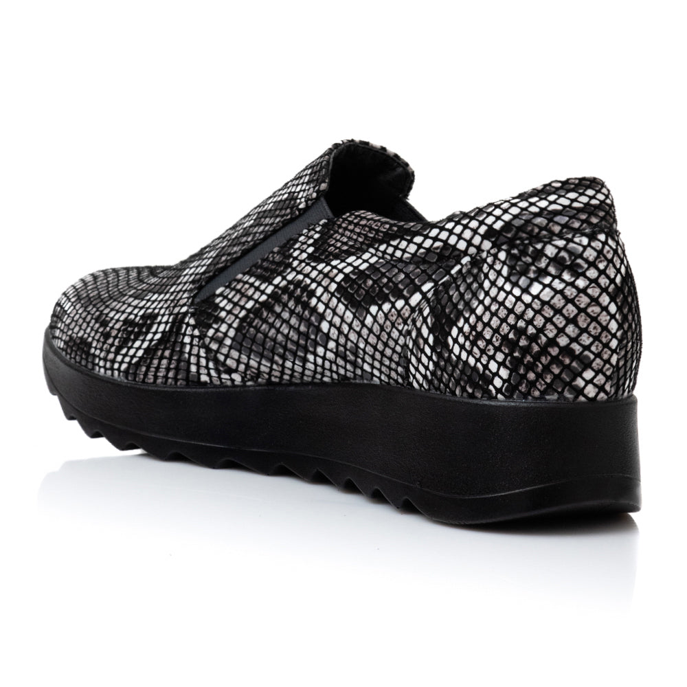 Pantofi Confort Piele Tip Sarpe V27 - orice culoare