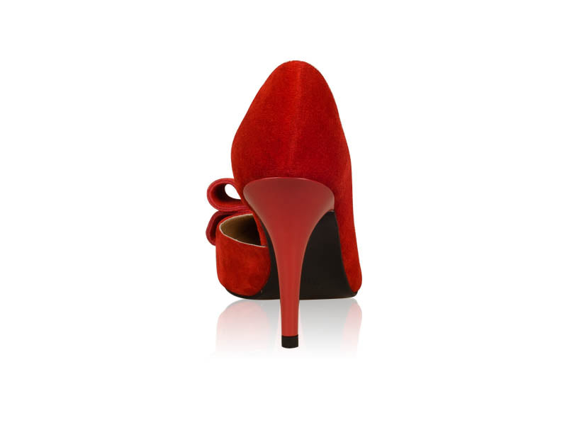 Pantofi Stiletto Diva Piele Rosu N50 - orice culoare