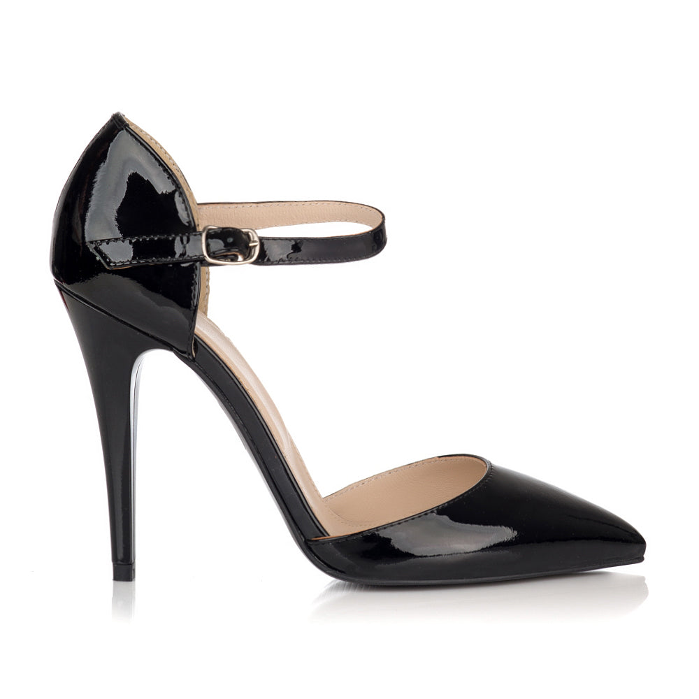 Pantofi Piele Lacuia Negru Sofia L26 - orice culoare