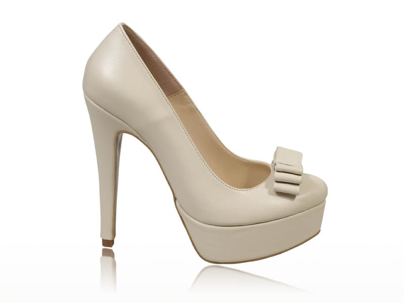 Pantofi mireasa N30 Sexy Bride cu fundita - orice culoare