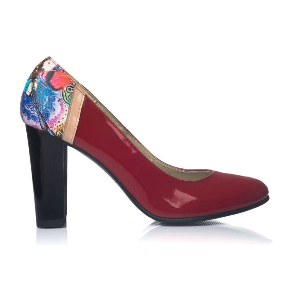 Pantofi Dama Office London Rosu V23 - orice culoare
