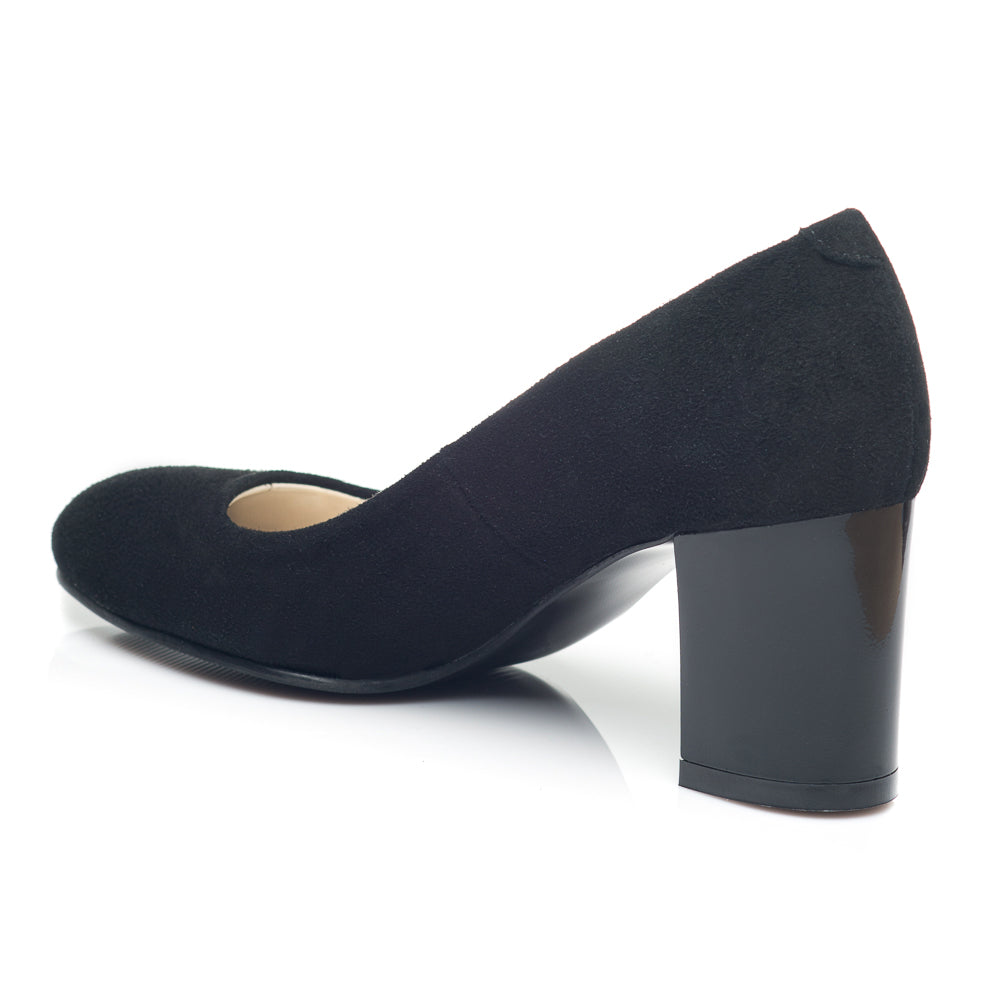 Pantofi Dama Office piele Negru C16