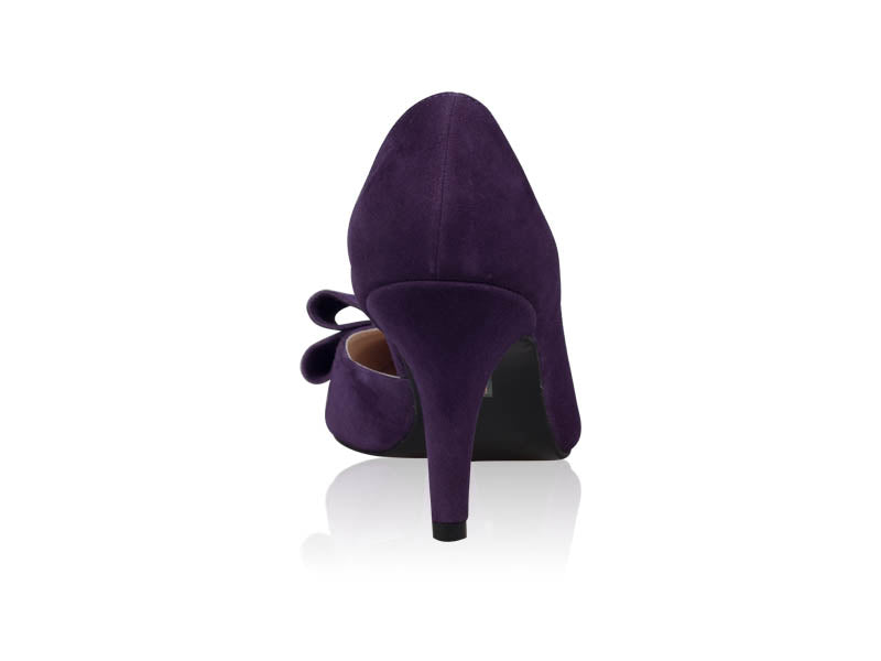 Pantofi Stiletto Diva Piele Mov N50 - orice culoare