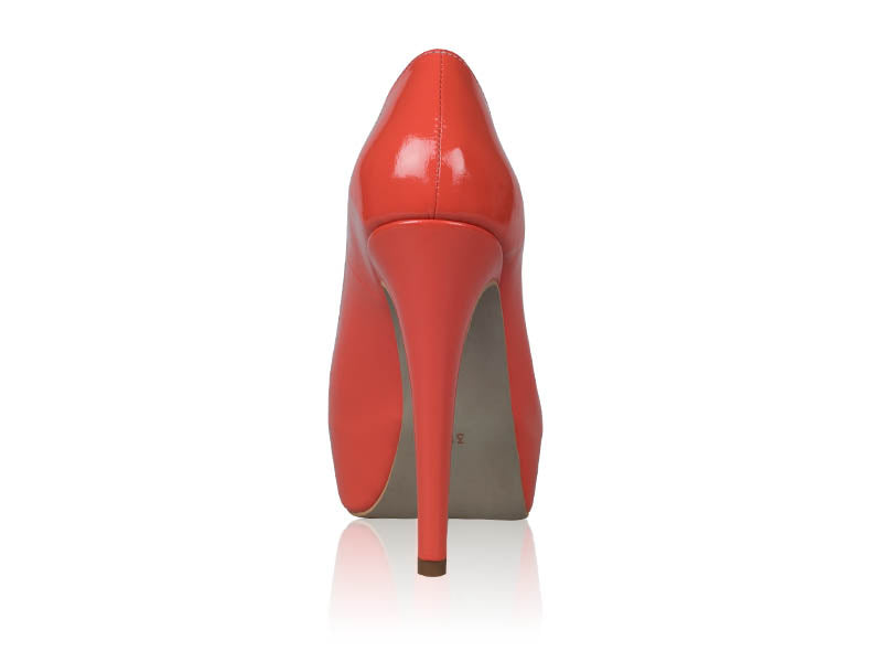 Pantofi Piele Lori N60 Corai- orice culoare