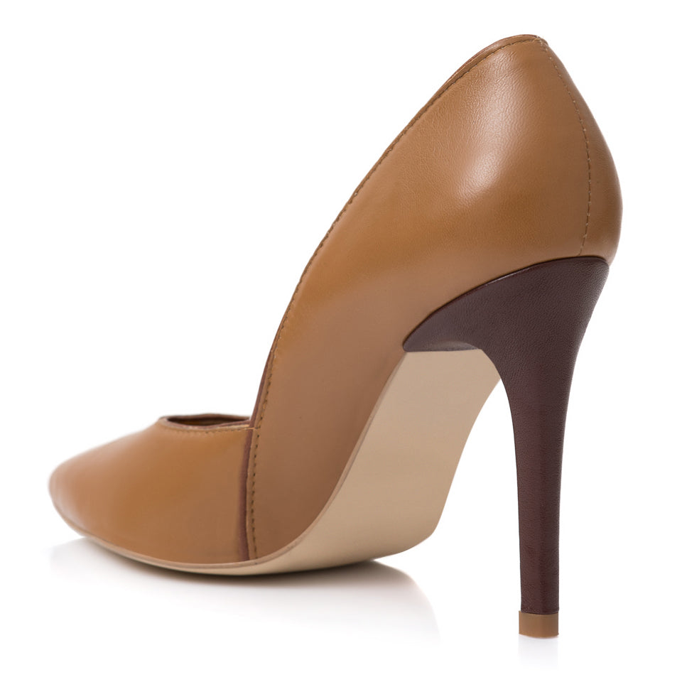 Pantofi Dama Piele Camel Layla E6- orice culoare