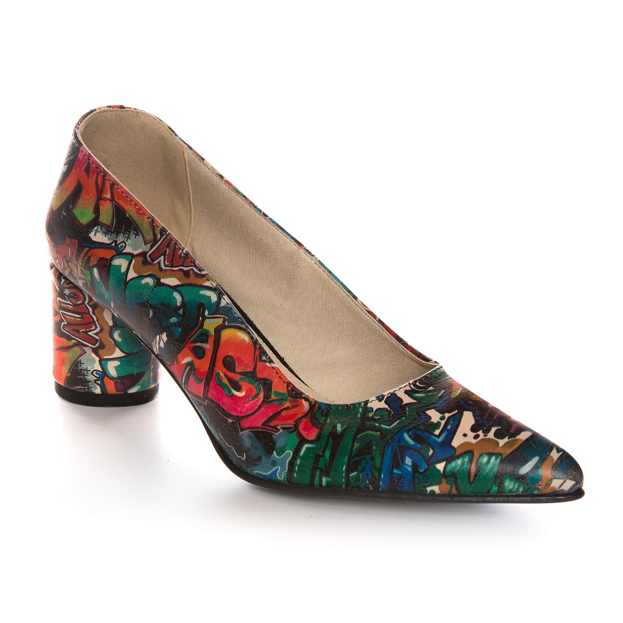 Pantofi Piele Color Street Fashion V60 - orice culoare