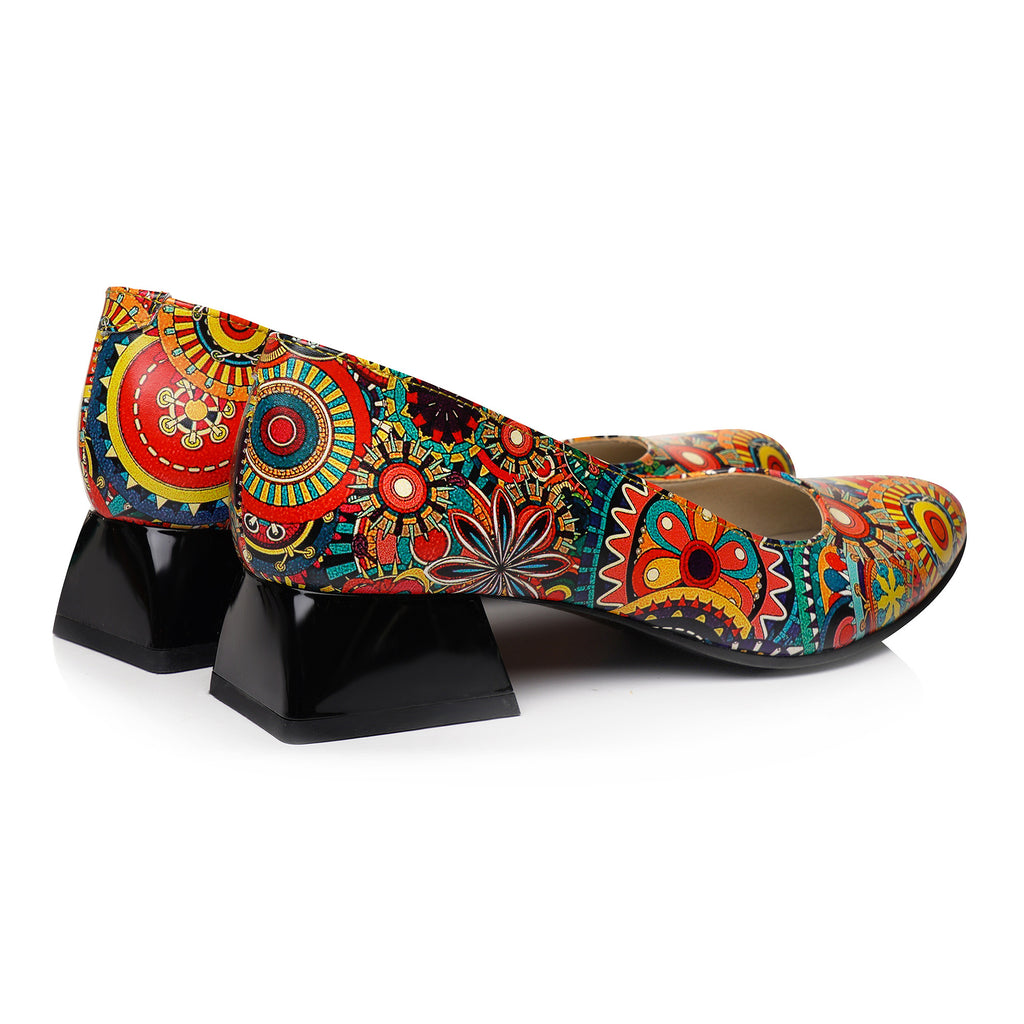 Pantofi Piele Colorata Comod Emma V22 - orice culoare