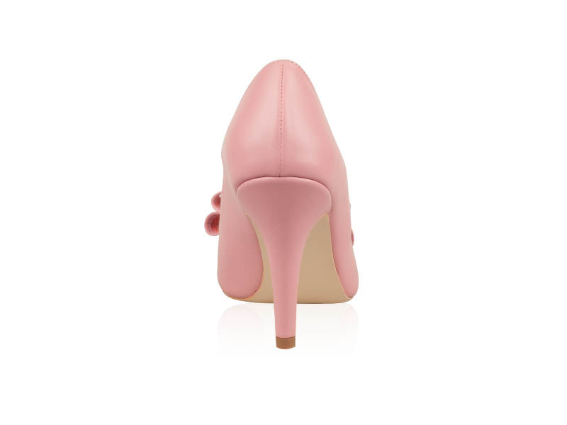 Pantofi Stiletto  Piele Blush Funda N82 - orice culoare