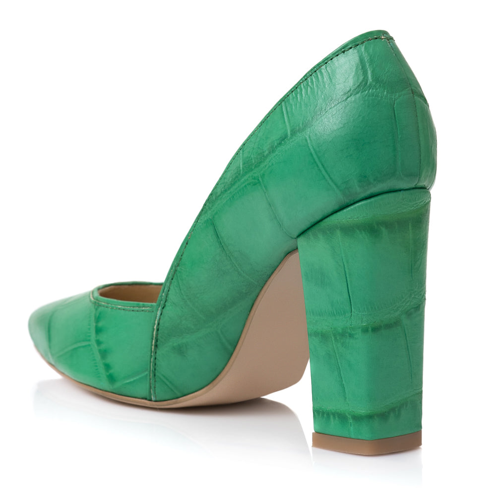 Pantofi Dama Piele Verde Iris E5 - orice culoare