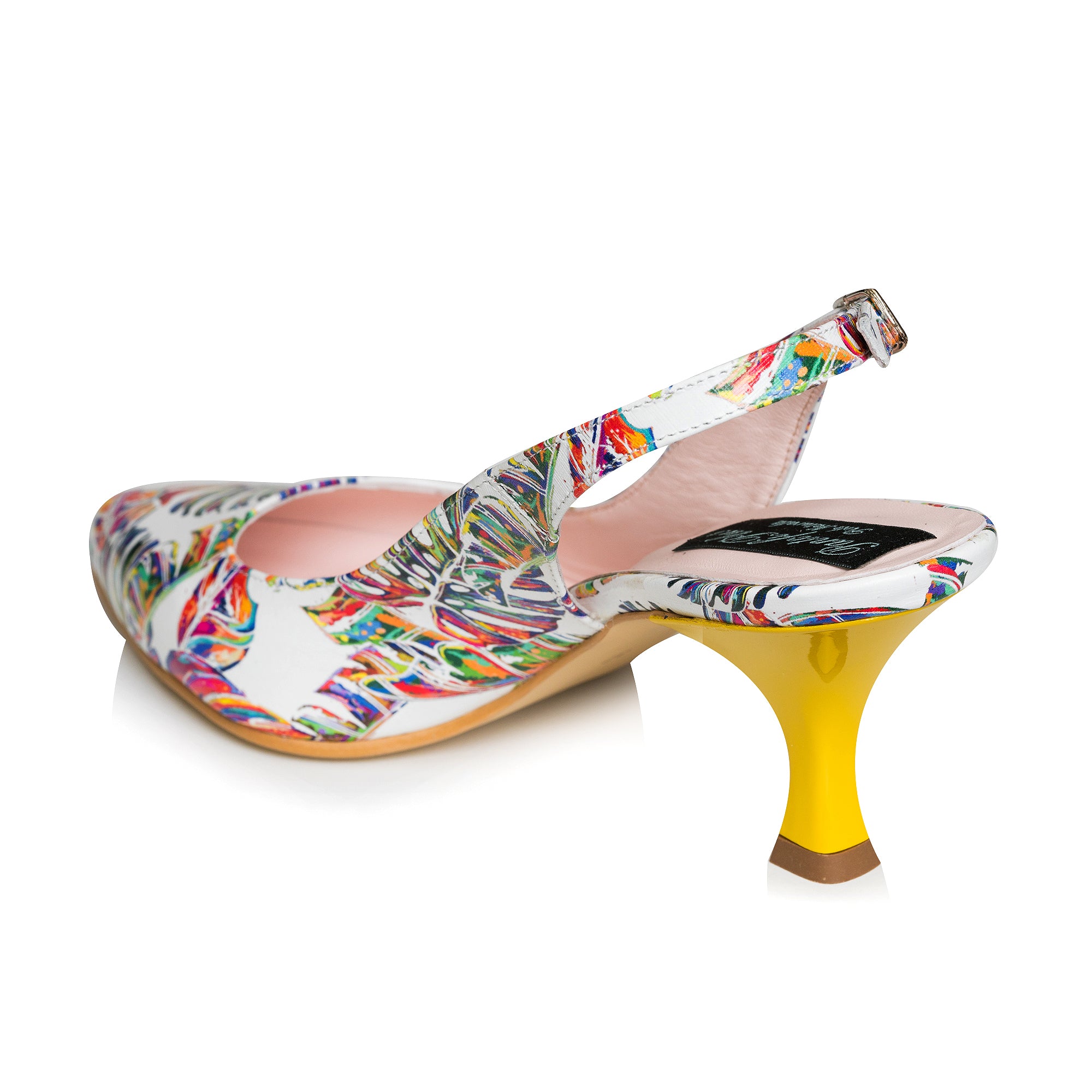Pantofi Comod Piele Floral Decupat C61- Orice Culoare