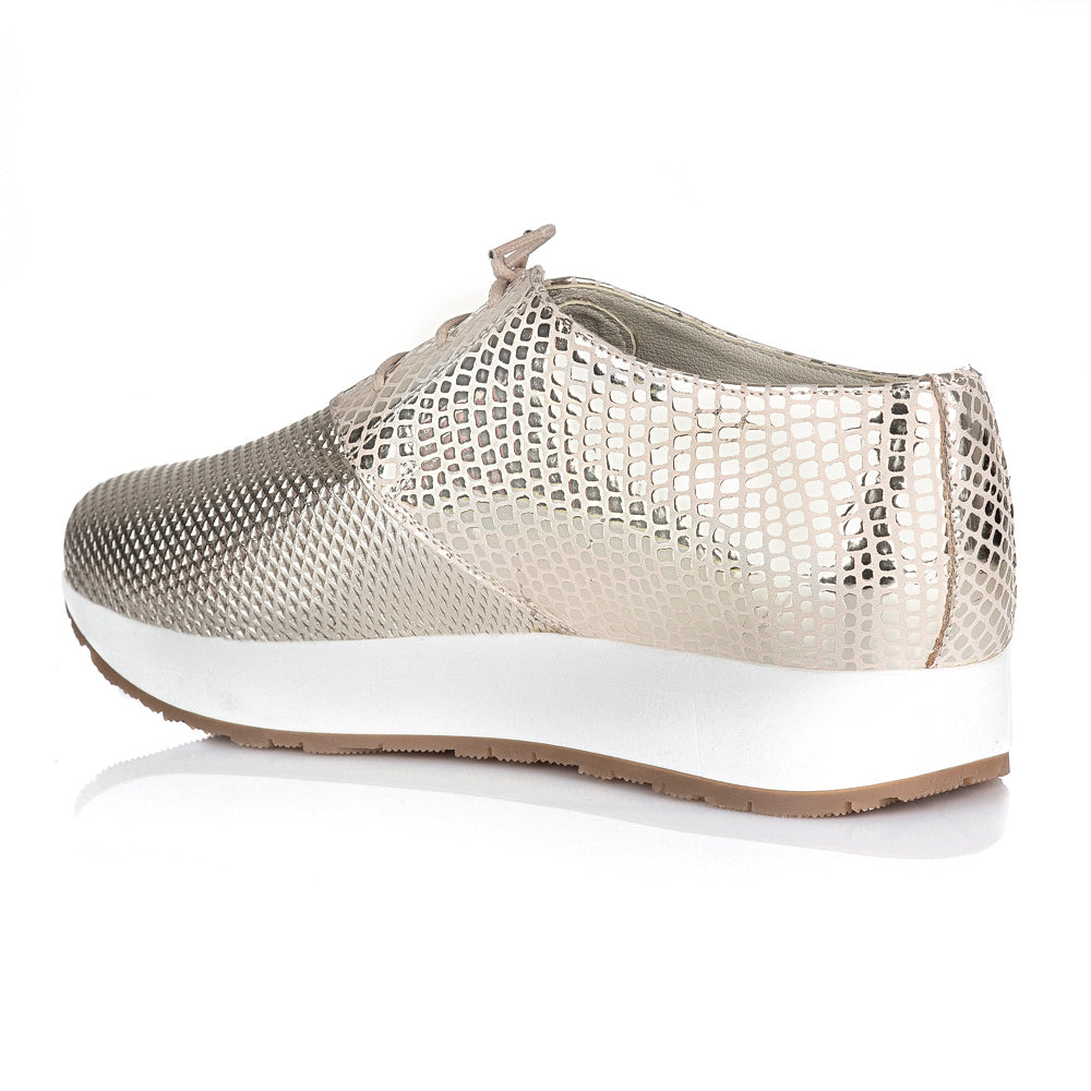 Pantofi Dama Sport Piele Auriu Light V24 - orice culoare