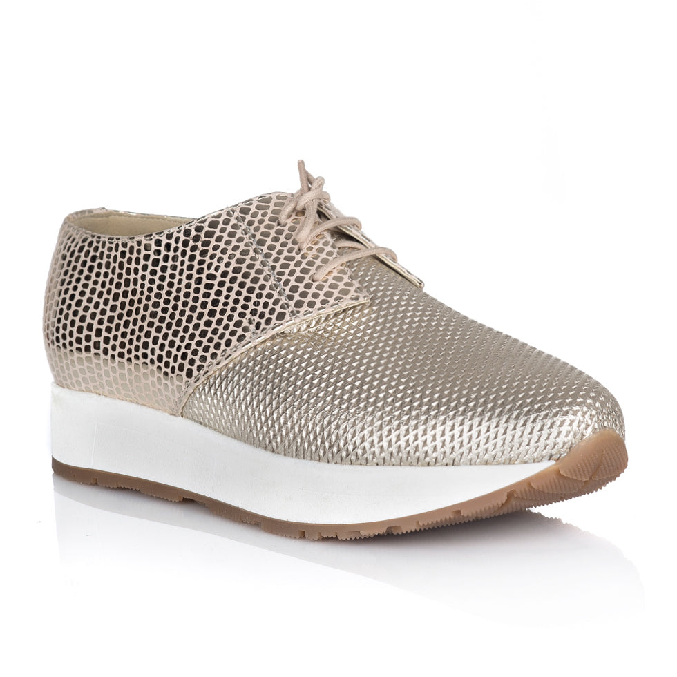 Pantofi Dama Sport Piele Auriu Light V24 - orice culoare