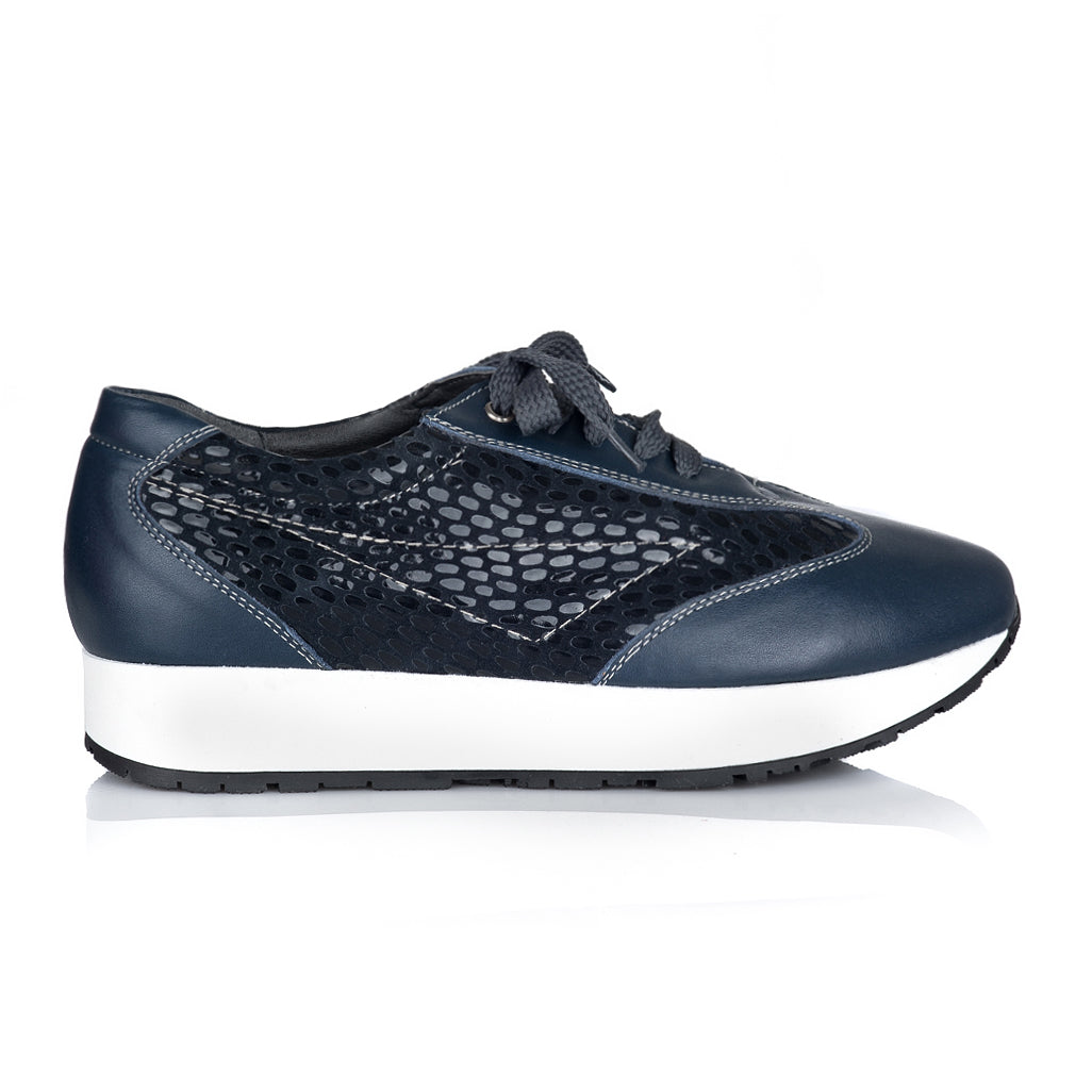 Pantofi Dama Sport Piele Rosu Snake V24 - orice culoare
