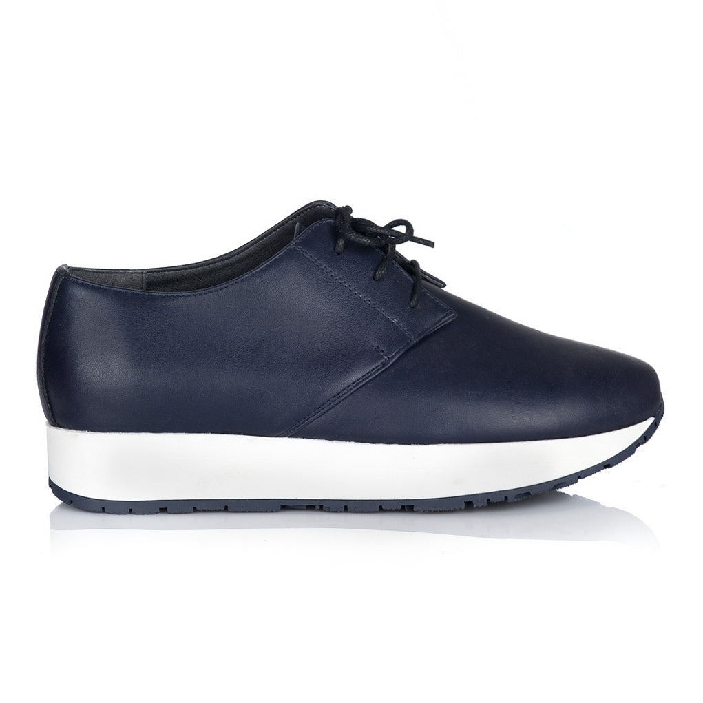 Pantofi Dama Sport Piele Bleumarin V24 - orice culoare