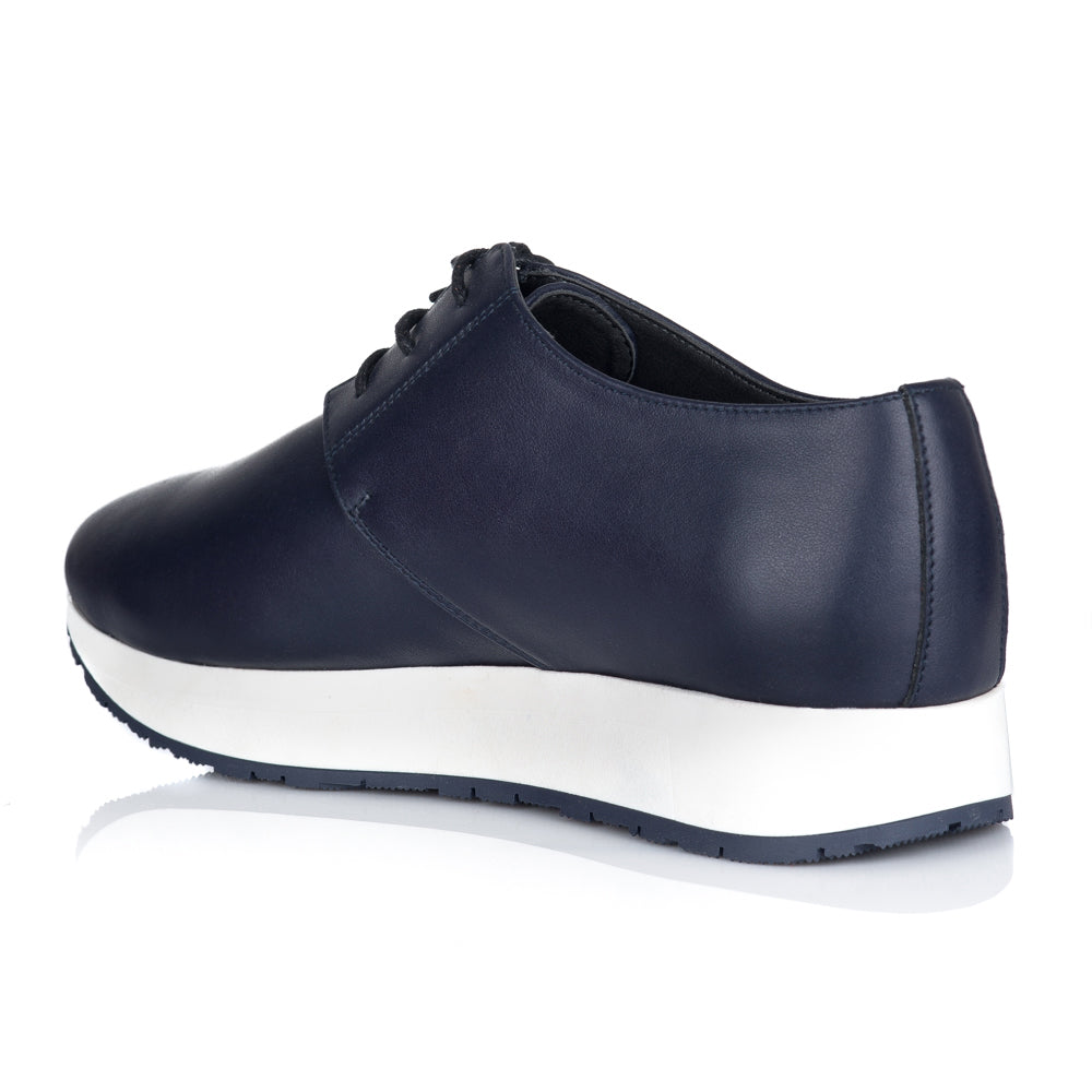 Pantofi Dama Sport Piele Bleumarin V24 - orice culoare