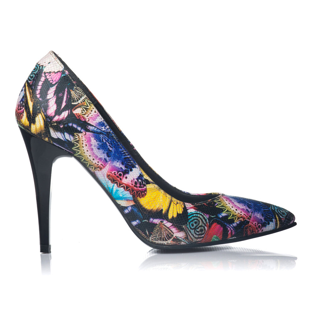 Pantofi Dama Piele Stiletto Colors V20 - orice culoare