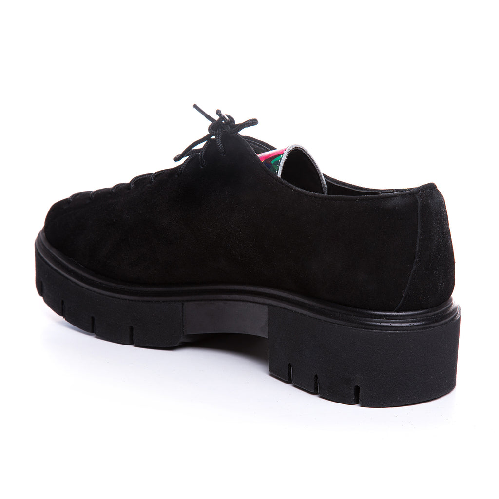 Pantofi Talpa Bocanc Piele Negru/Color  V70 - orice culoare