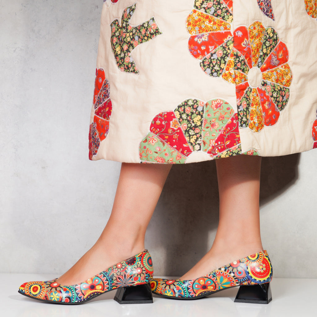 Pantofi Piele Colorata Comod Emma V22 - orice culoare