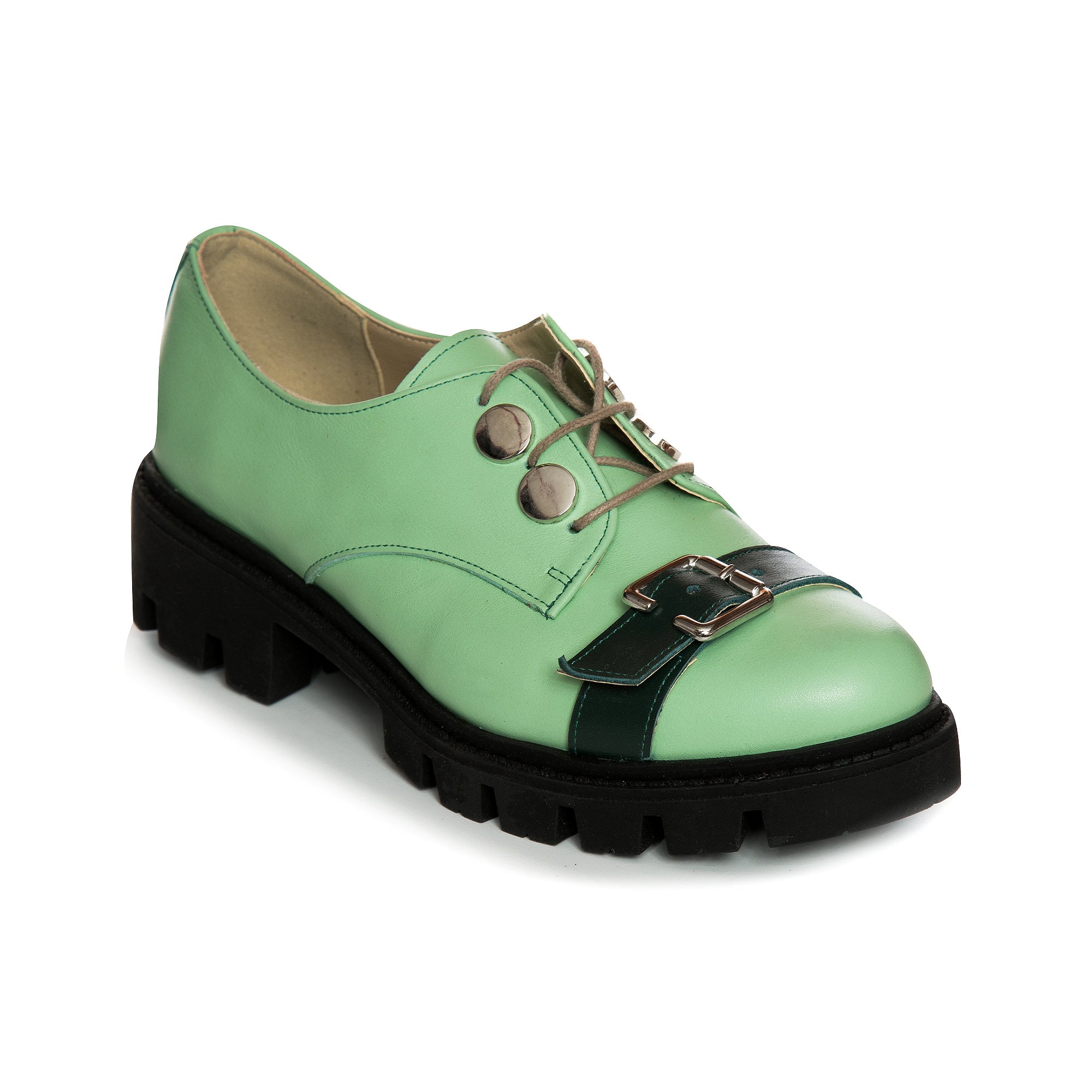 Pantofi Piele Vernil Talpa Joasa  V12  - orice culoare