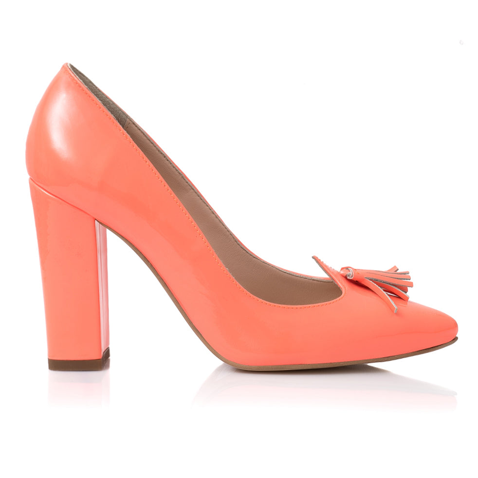 Pantofi Dama Lac Corai Ciucuras E7 - orice culoare