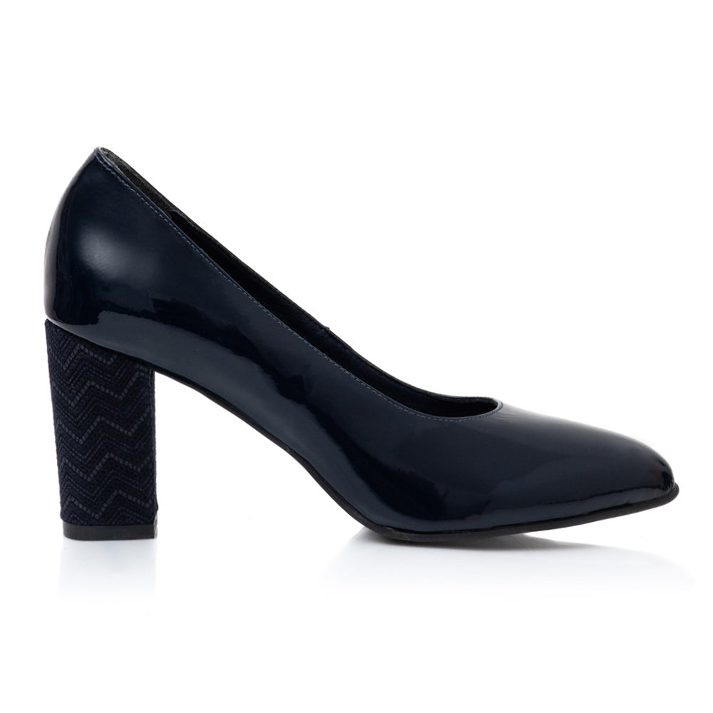 Pantofi Dama Piele Turcoaz April T30 - Orice Culoare