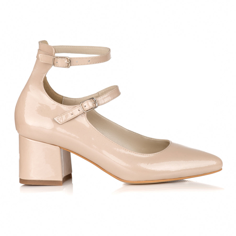 Pantofi Lac Nude Comod L39 - orice culoare