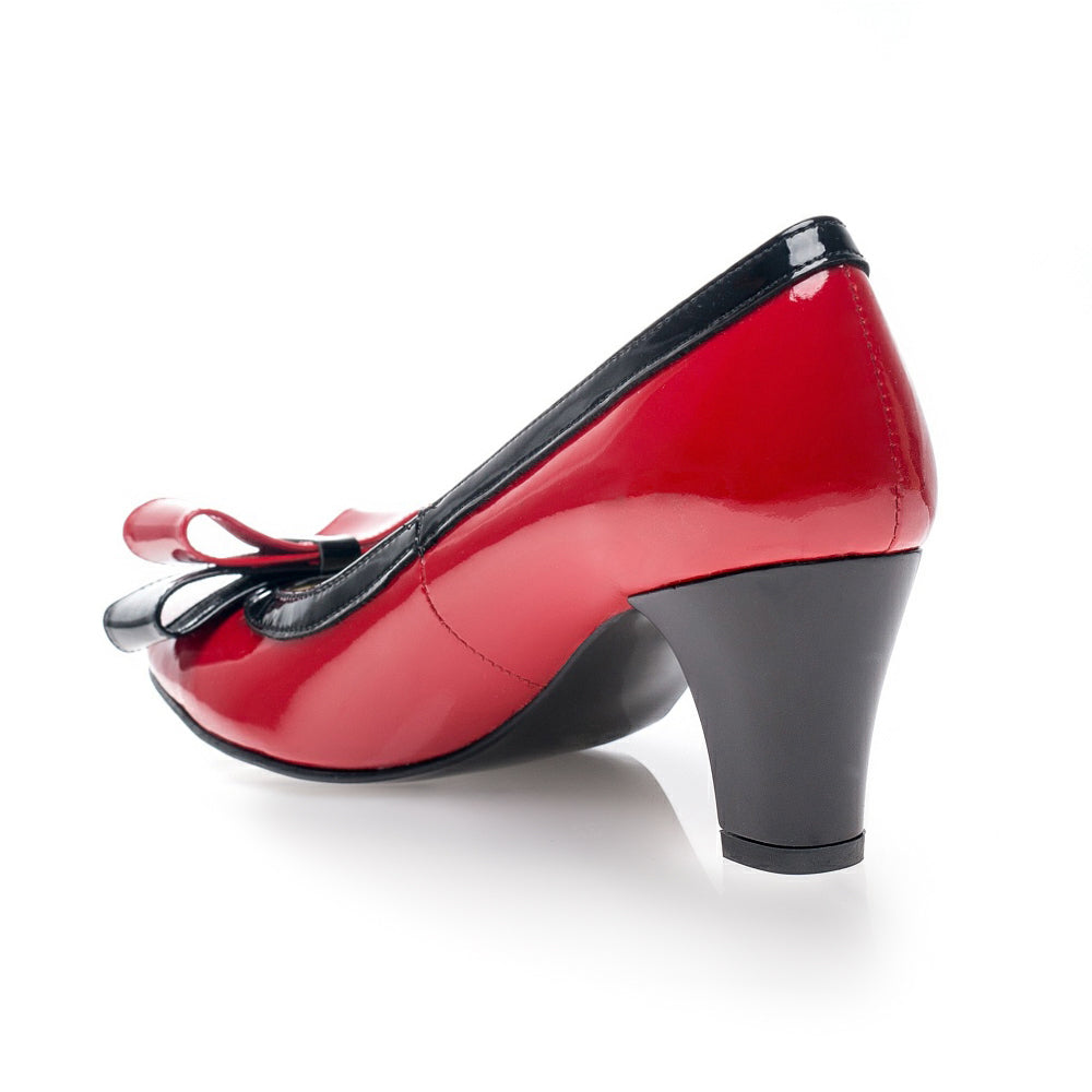 Pantofi dama office Rosu Fundita V19 - orice culoare