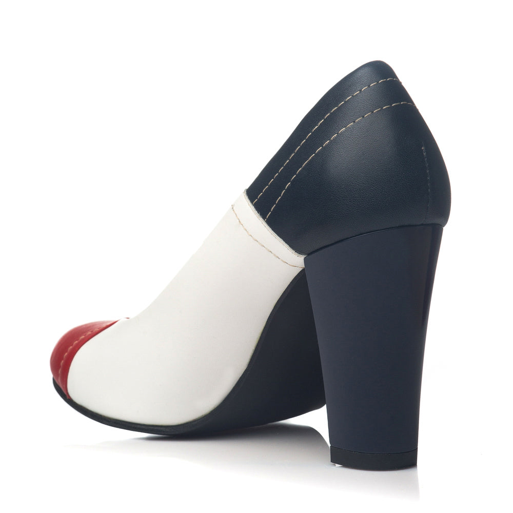 Pantofi Dama Piele Office Marin V24 - orice culoare