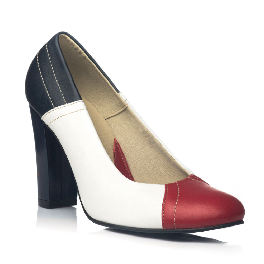 Pantofi Dama Piele Office Marin V24 - orice culoare