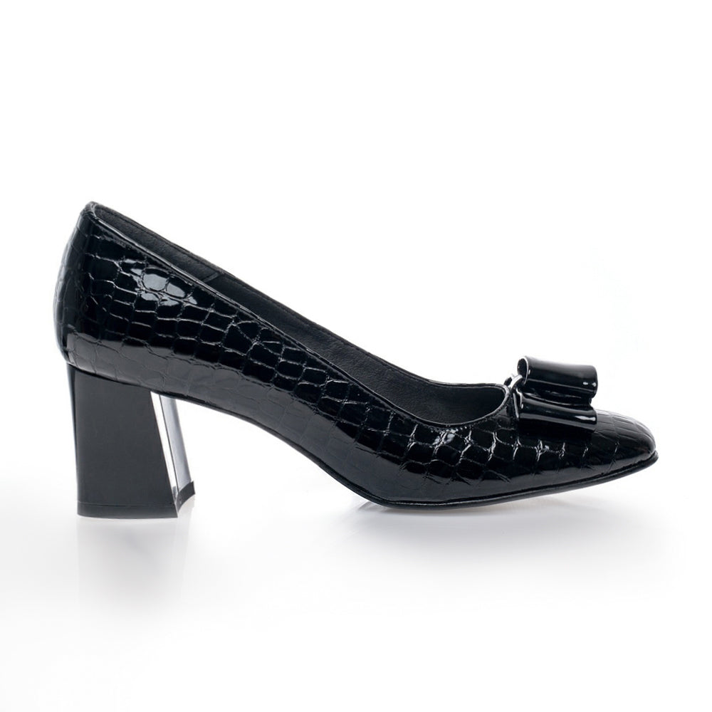 Pantofi piele Office Chic Croco - orice culoare