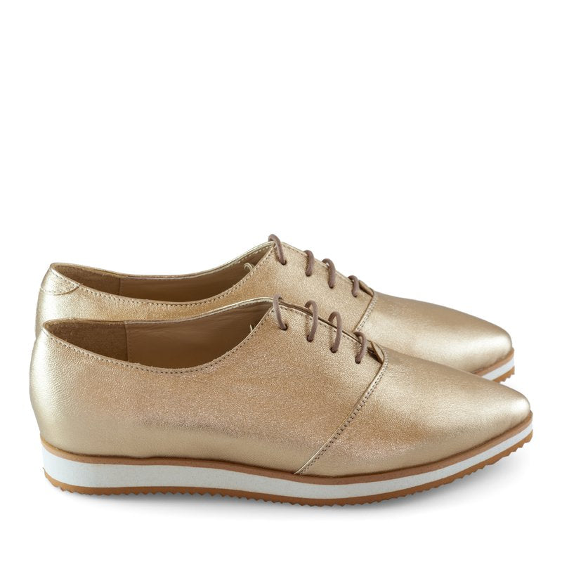 Pantofi Oxford Piele Bronz D2 - orice culoare