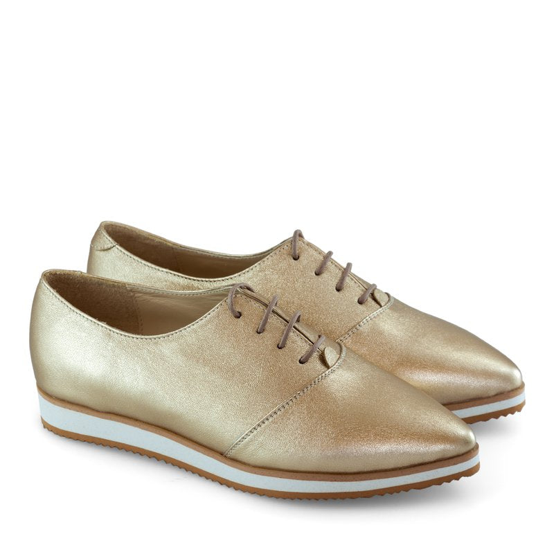 Pantofi Oxford Piele Bronz D2 - orice culoare