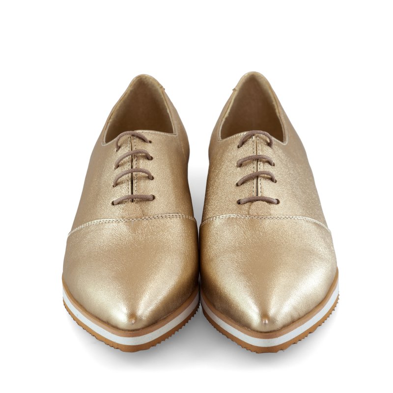 Pantofi Oxford Piele Bronz D2 - orice culoare