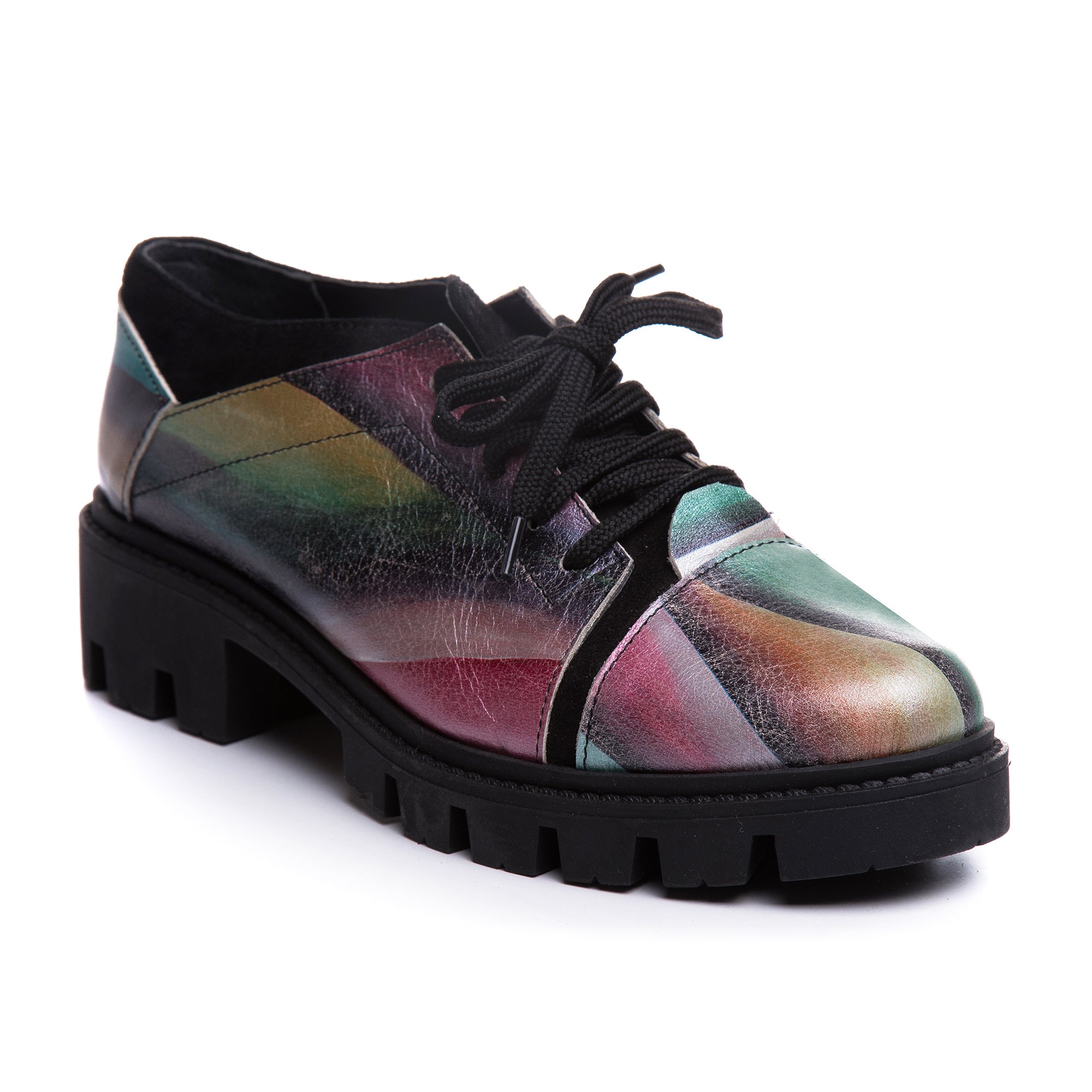 Pantofi Tip Oxford Piele Color V33 -  orice culoare